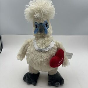Gemmy Animated Dancing Chicken Plush Sings Pretty Girls Walk 2025 Valentines Day